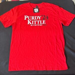 BreakingT San Fran 49ers Purdy‎ & Kittle ‘24 Tee